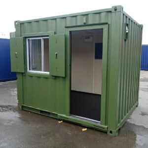 10′ X 8′ Custom Shipping Container Office