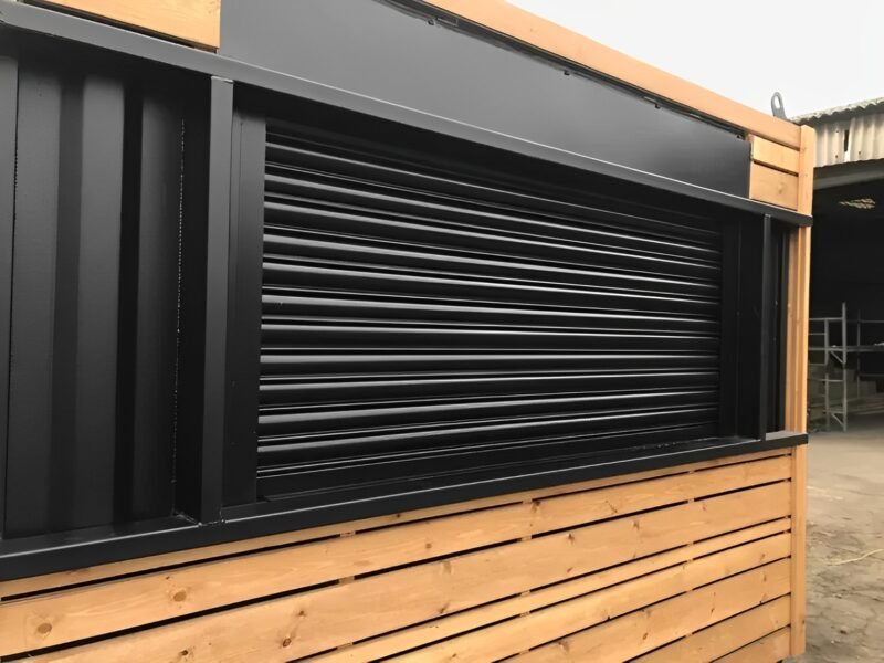 10ft x 8ft Cladded Food | Drink Outlet Shipping Containers - Image 6