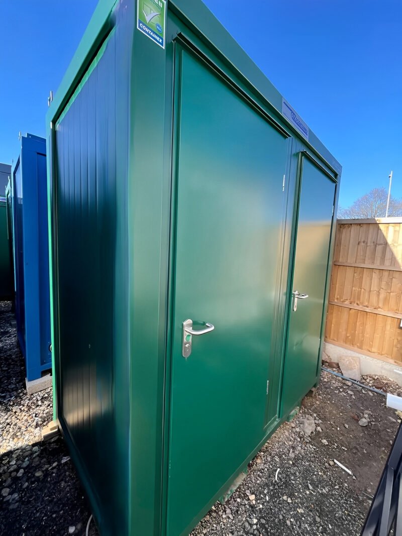 1+1 Double Mains Toilet 8Ft x 5Ft | Green - Image 6