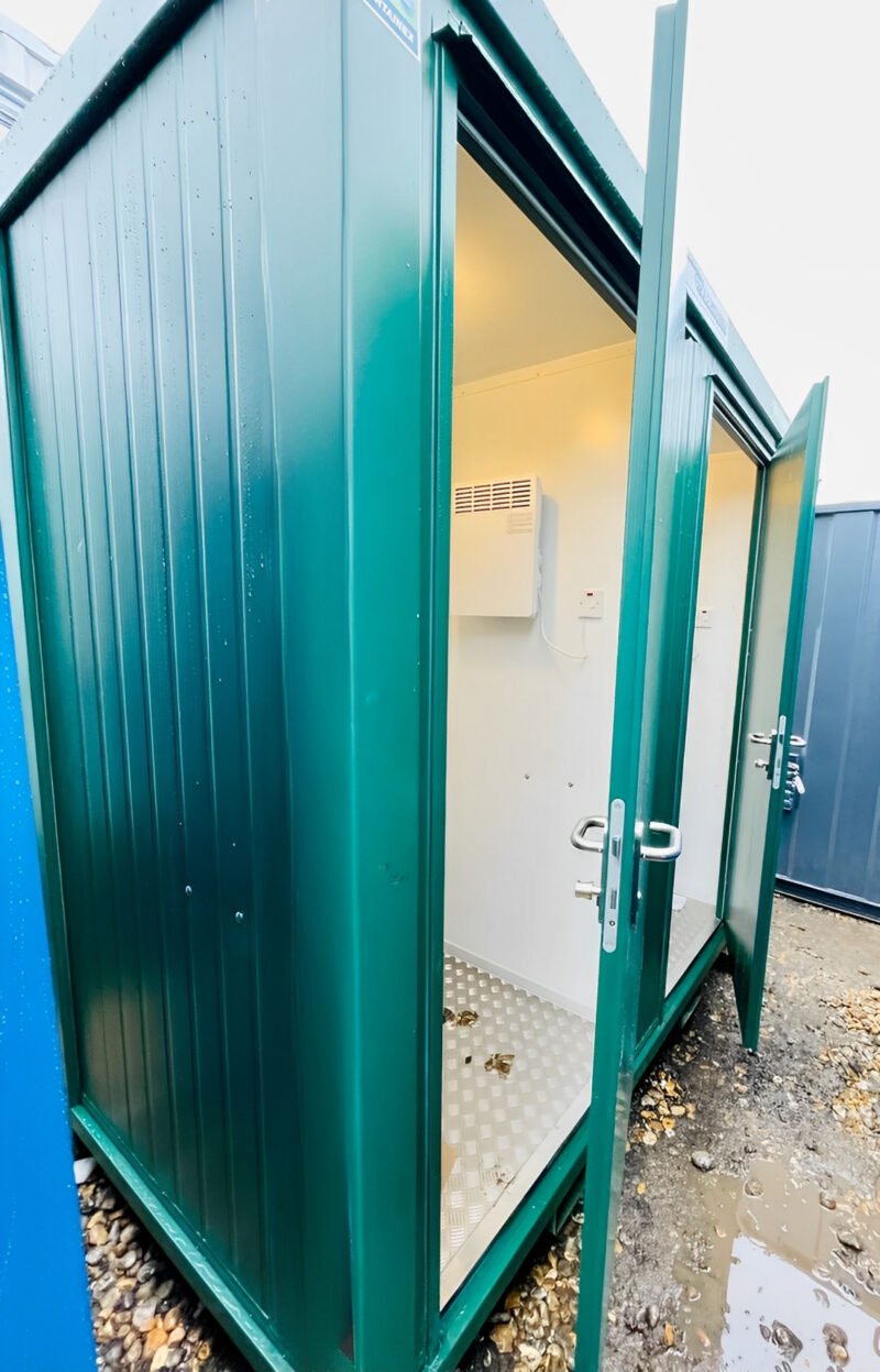 1+1 Double Mains Toilet 8Ft x 5Ft | Green