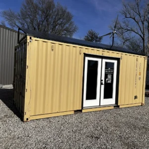 20 ft Shipping Container Office Solar Off Grid