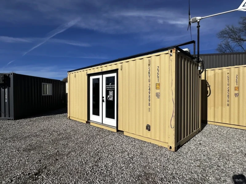 20 ft Shipping Container Office Solar Off Grid - Image 3