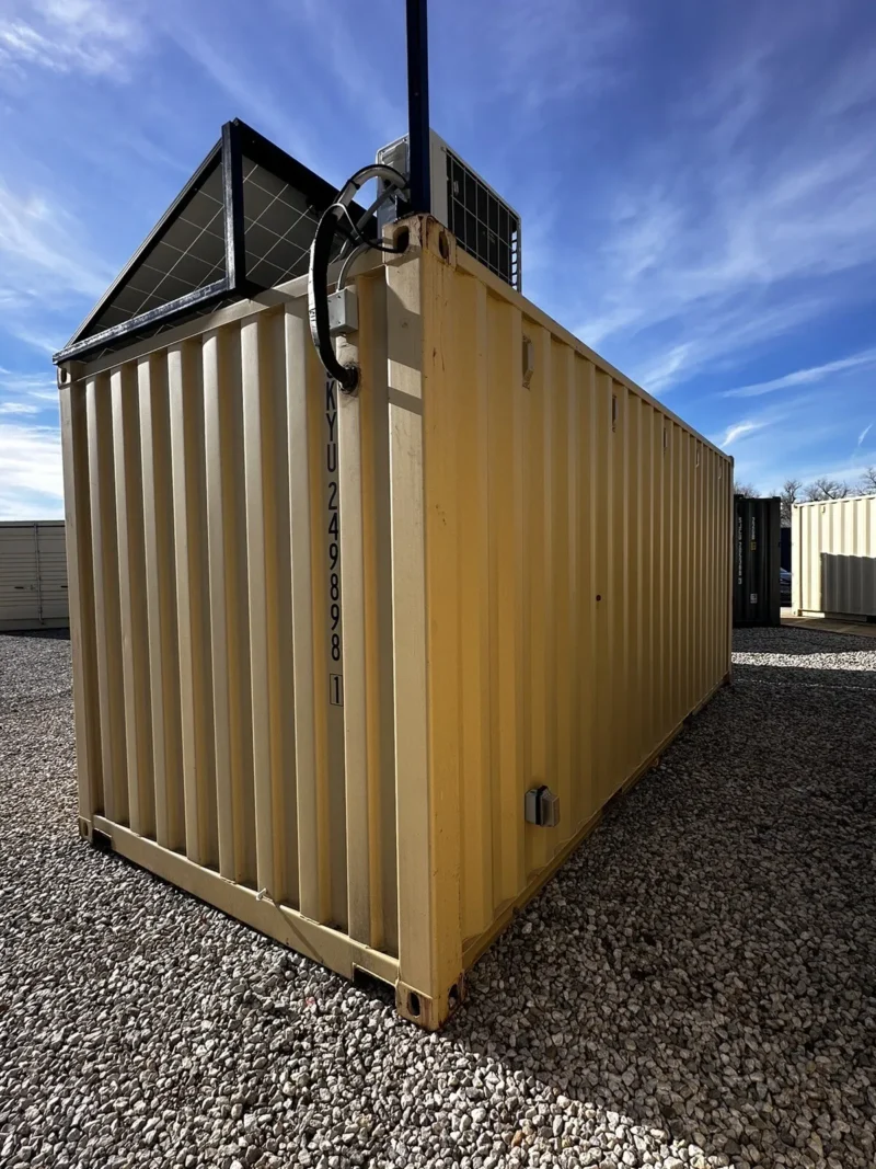 20 ft Shipping Container Office Solar Off Grid - Image 10