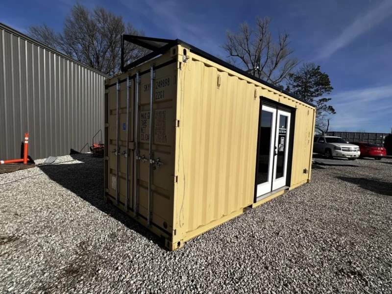 20 ft Shipping Container Office Solar Off Grid - Image 2