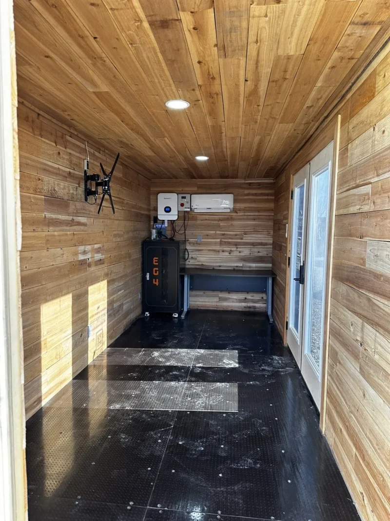 20 ft Shipping Container Office Solar Off Grid - Image 7