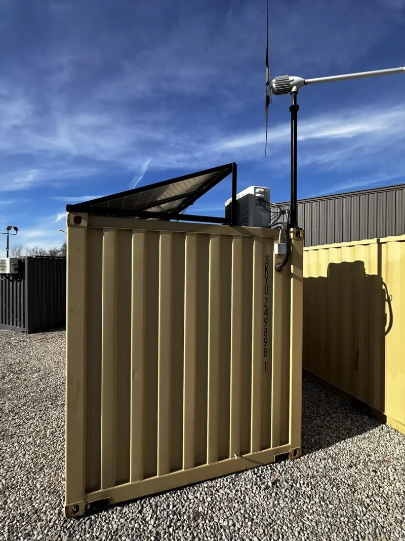 20 ft Shipping Container Office Solar Off Grid - Image 9