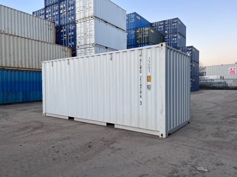 20Ft Shipping Container | One Trip | White - Image 3