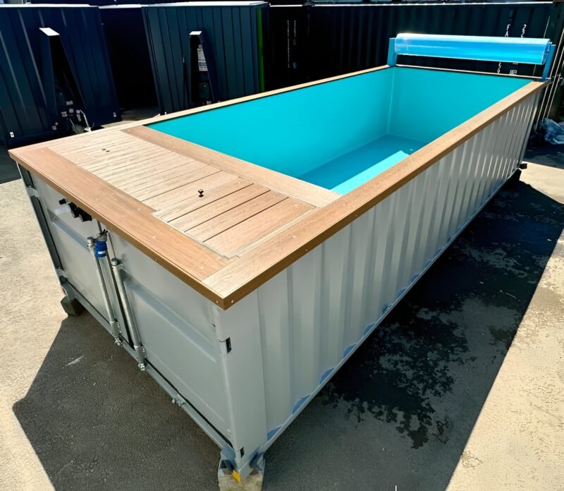 20ft Portable Container Swimming Pool | Caribbean Blue Outdoor Swimming Pool