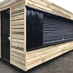 20Ft x 8Ft Cladded Food | Drink Outlet shipping container