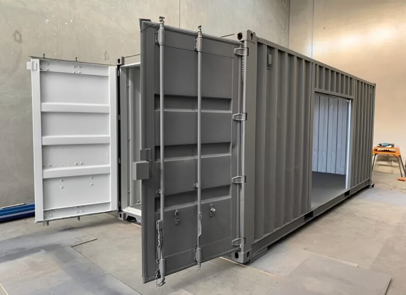 20ft x 8ft Container With Side Roll-Up Door - Image 5