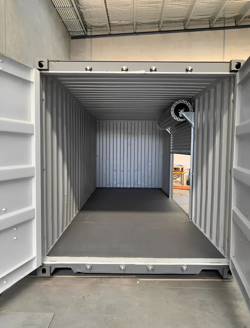 20ft x 8ft Container With Side Roll-Up Door - Image 3