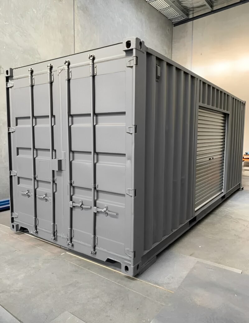 20ft x 8ft Container With Side Roll-Up Door - Image 2