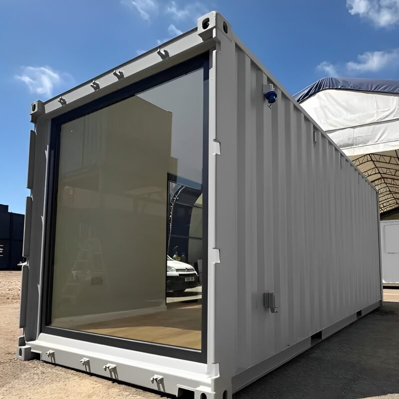 20ft x 8ft Custom Shipping Container Converted Office | Portable Building | Garden Office - Image 6