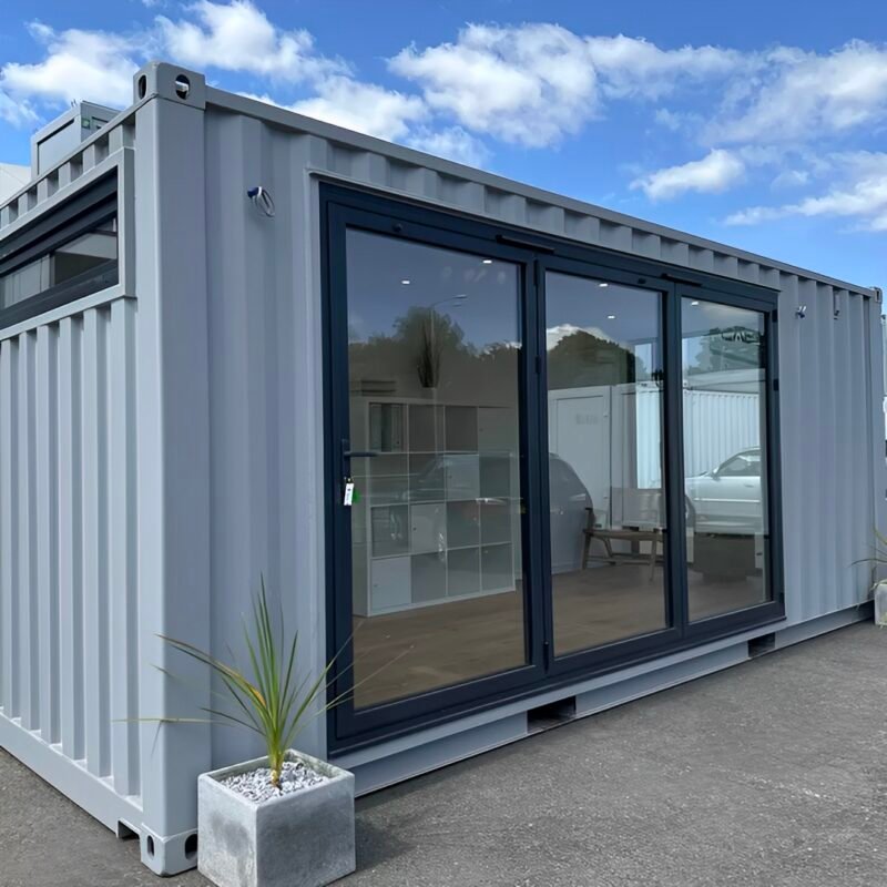 20ft x 8ft Custom Shipping Container Converted Office | Portable Building | Garden Office - Image 5