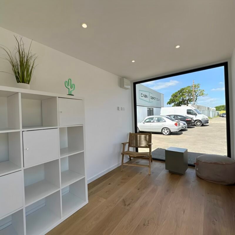 20ft x 8ft Custom Shipping Container Converted Office | Portable Building | Garden Office - Image 10