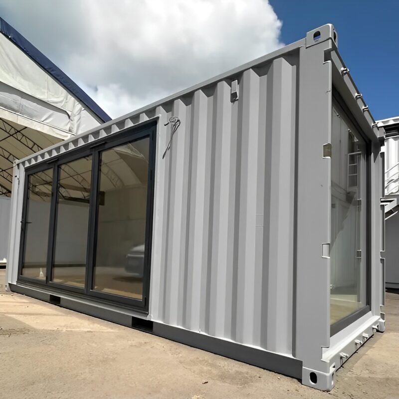 20ft x 8ft Custom Shipping Container Converted Office | Portable Building | Garden Office - Image 2