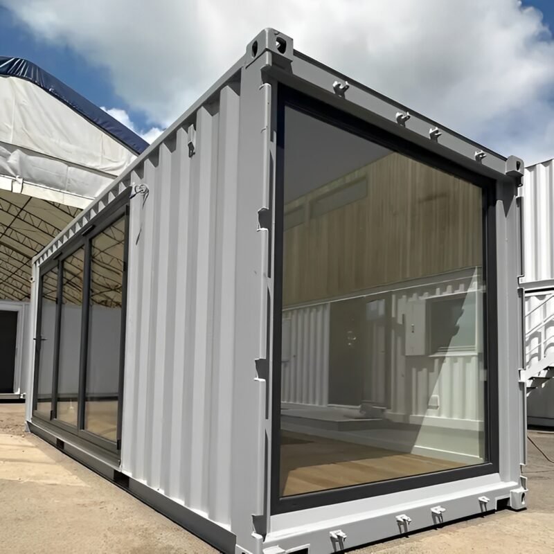 20ft x 8ft Custom Shipping Container Converted Office | Portable Building | Garden Office - Image 3