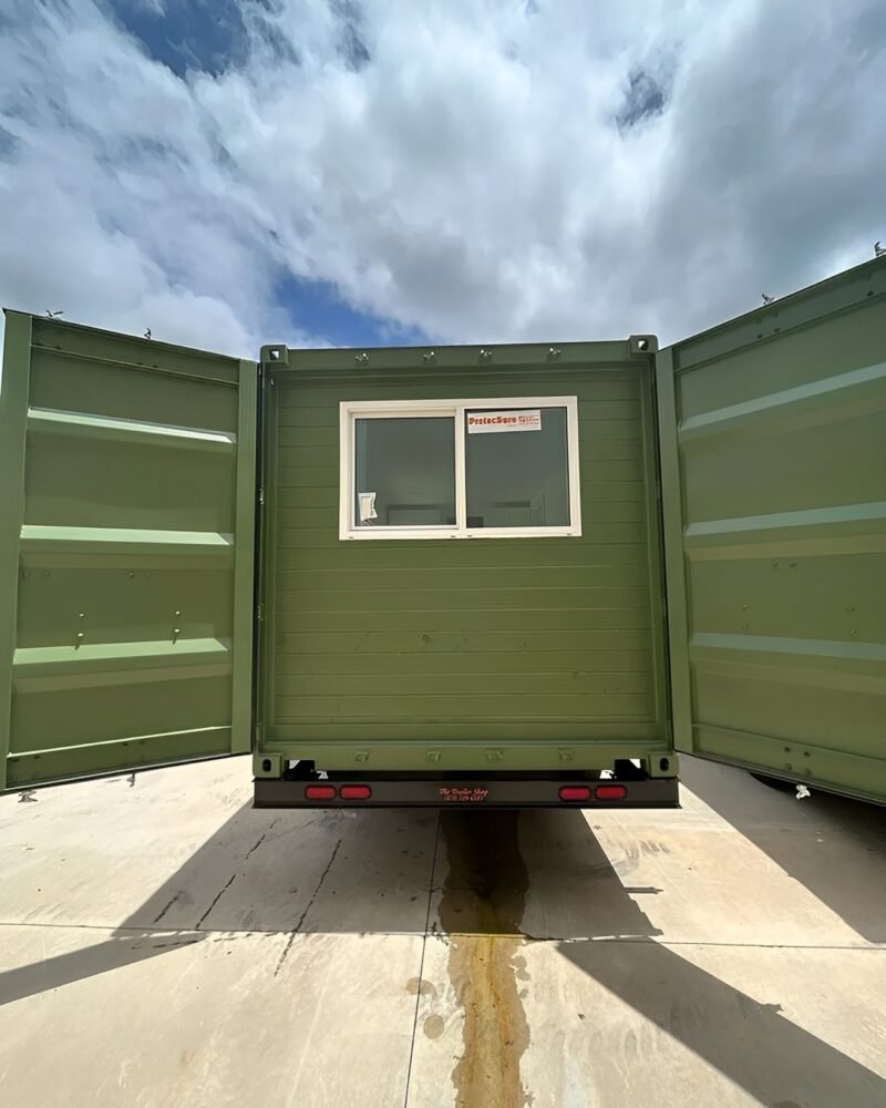 20ft x 8ft Portable Container House On Wheels - Image 3