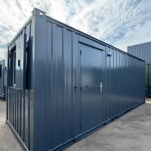21ft x 8ft Custom Cabin | Office / Canteen | Picture Windows | Portable Building