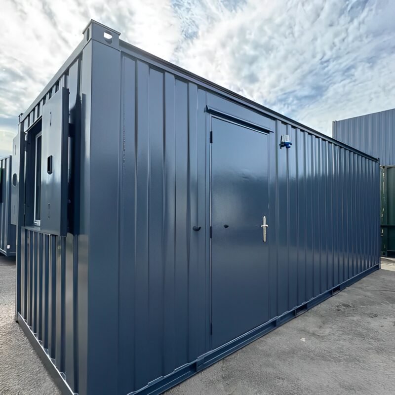 21ft x 8ft Custom Cabin | Office / Canteen | Picture Windows | Portable Building