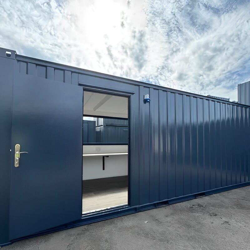 21ft x 8ft Custom Cabin | Office / Canteen | Picture Windows | Portable Building - Image 4