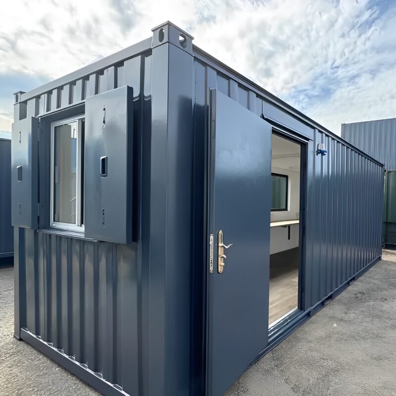 21ft x 8ft Custom Cabin | Office / Canteen | Picture Windows | Portable Building - Image 5