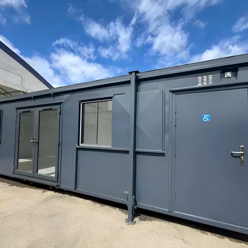 32ft Custom Office Cabin / Canteen | Access Toilet | Portable Building - Image 6