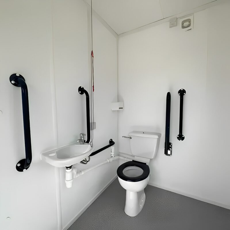 32ft Custom Office Cabin / Canteen | Access Toilet | Portable Building - Image 8
