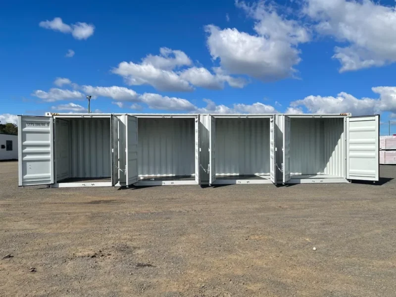 40FT High Cube Storage Shipping Container Conex w/4 Open Side Door 9.5′ Tall - Image 5