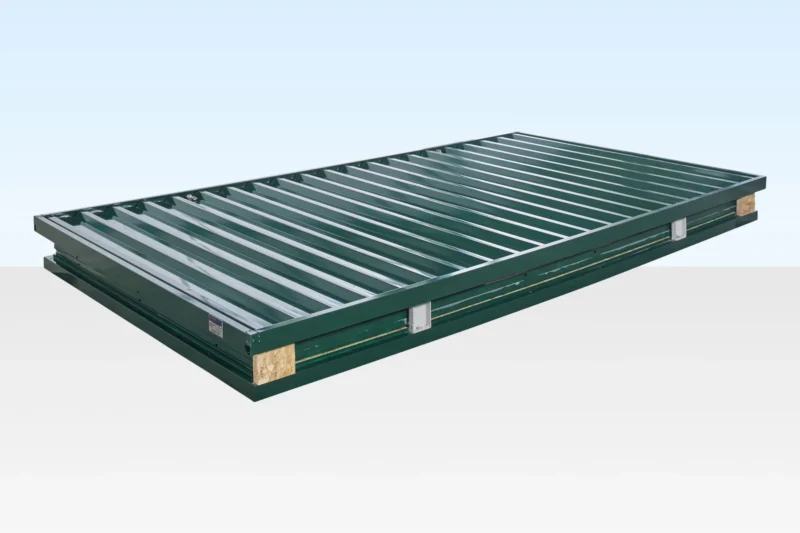 4m x 2.1m Powder Coated Flat Packed Store - Image 4