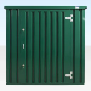 4m x 2.1m Powder Coated Flat Packed Store