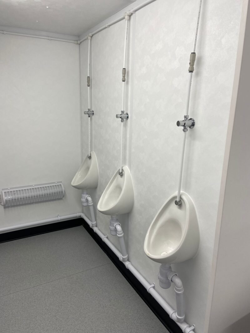 24Ft x 9Ft Steel Toilet Cabin - Image 2