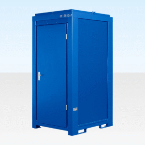 5Ft x 4Ft Single Mains Toilet | Blue
