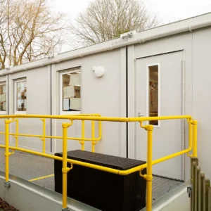 6 Bay Euro Modular Building
