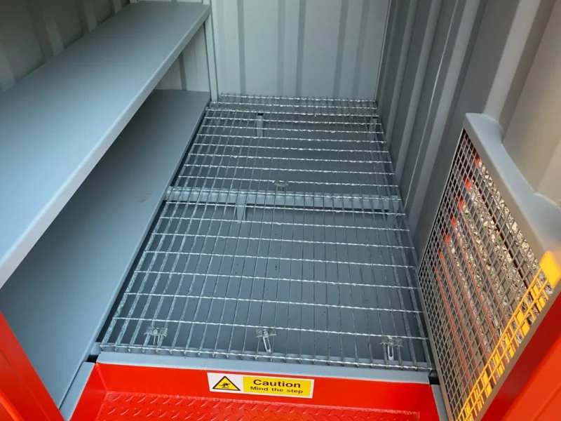 7ft x 5ft Secure Walk-In Steel Chemstore | Hazardous Material Store - Image 3