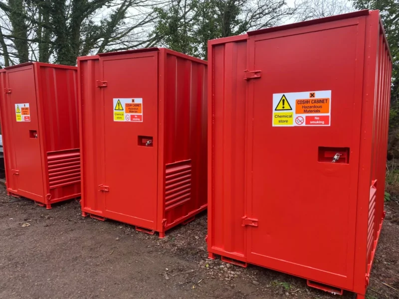 7ft x 5ft Secure Walk-In Steel Chemstore | Hazardous Material Store - Image 5