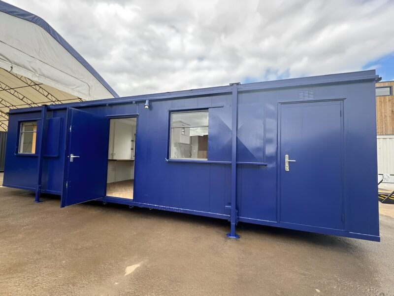 Custom 32×10 ft Cabin Office + Canteen + WC Wash Rooms Anti-Vandal - Image 3