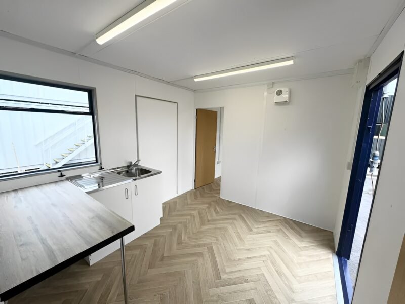 Custom 32×10 ft Cabin Office + Canteen + WC Wash Rooms Anti-Vandal - Image 14