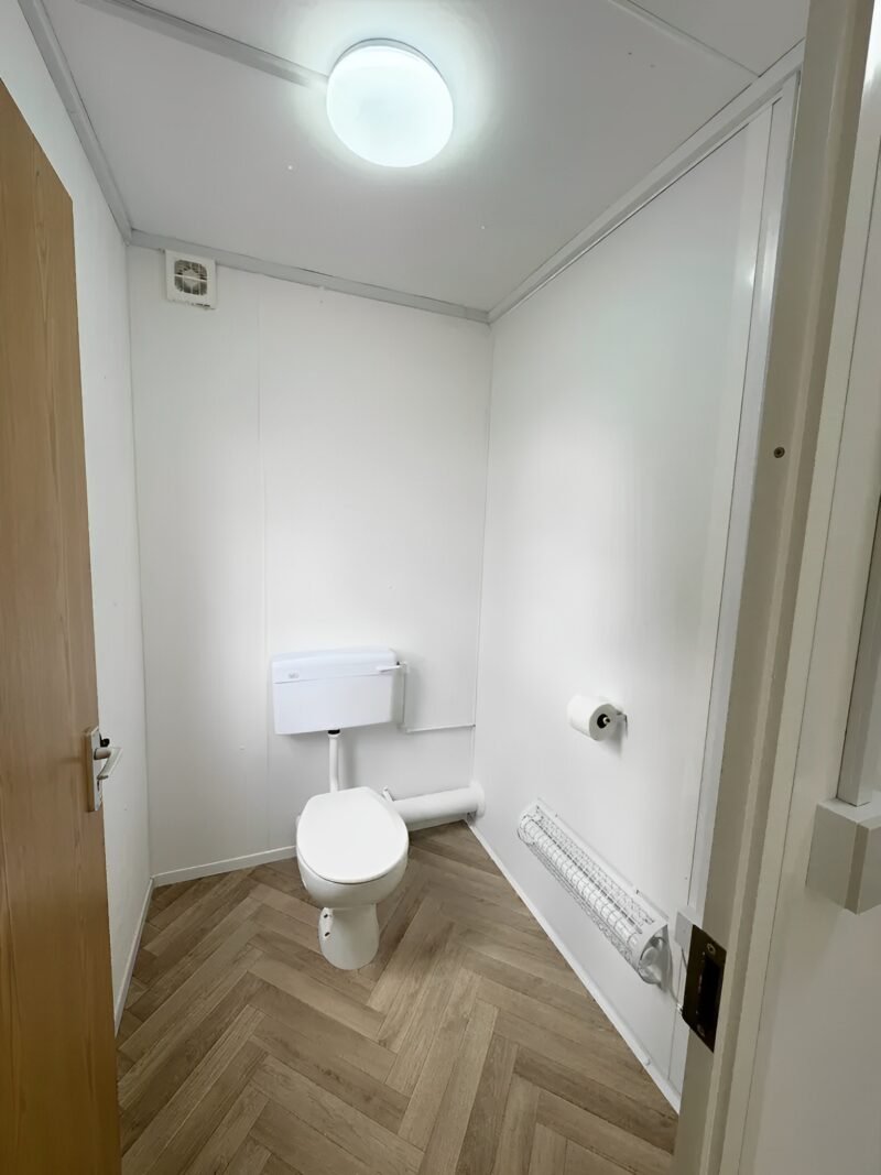 Custom 32×10 ft Cabin Office + Canteen + WC Wash Rooms Anti-Vandal - Image 13