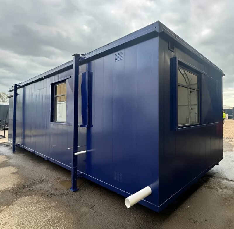 Custom 32×10 ft Cabin Office + Canteen + WC Wash Rooms Anti-Vandal - Image 8