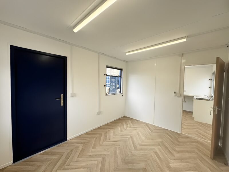 Custom 32×10 ft Cabin Office + Canteen + WC Wash Rooms Anti-Vandal - Image 15