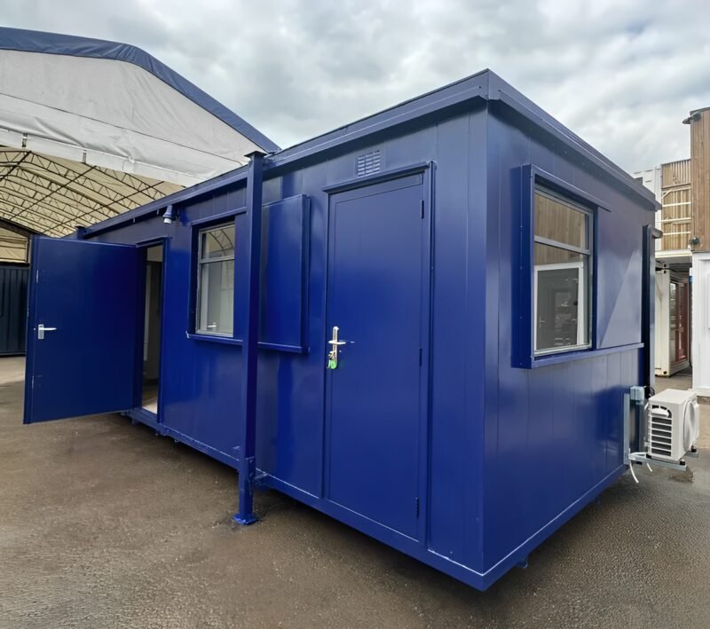 Custom 32×10 ft Cabin Office + Canteen + WC Wash Rooms Anti-Vandal - Image 6