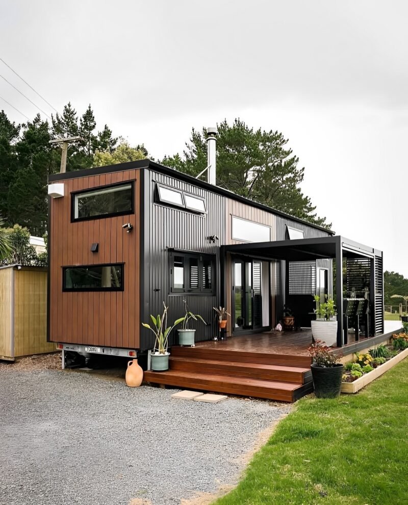 Luxury 40ft prefab container house with easy-folding sandwich panels. - Image 2
