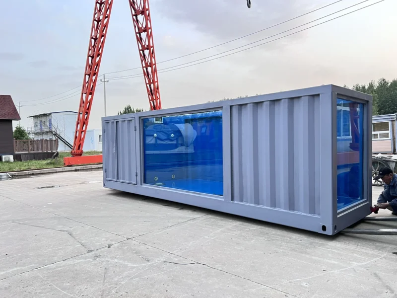 20ft Mobile Foldable Fully Automatic Container Swimming Pool