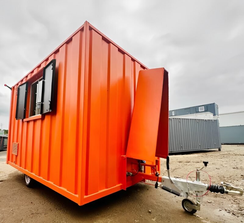Modified Towable Mobile Welfare Unit With Diesel Generator