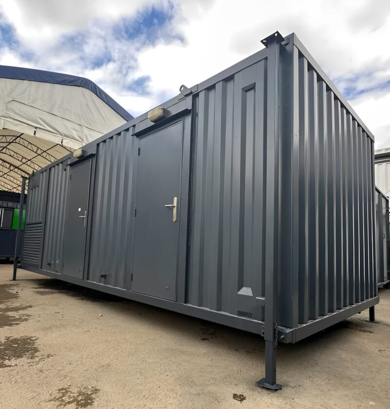Static Welfare 24Ft x 9Ft Anti Vandal Cabin | Office, Canteen, Toilet | 10KVA Generator - Image 8