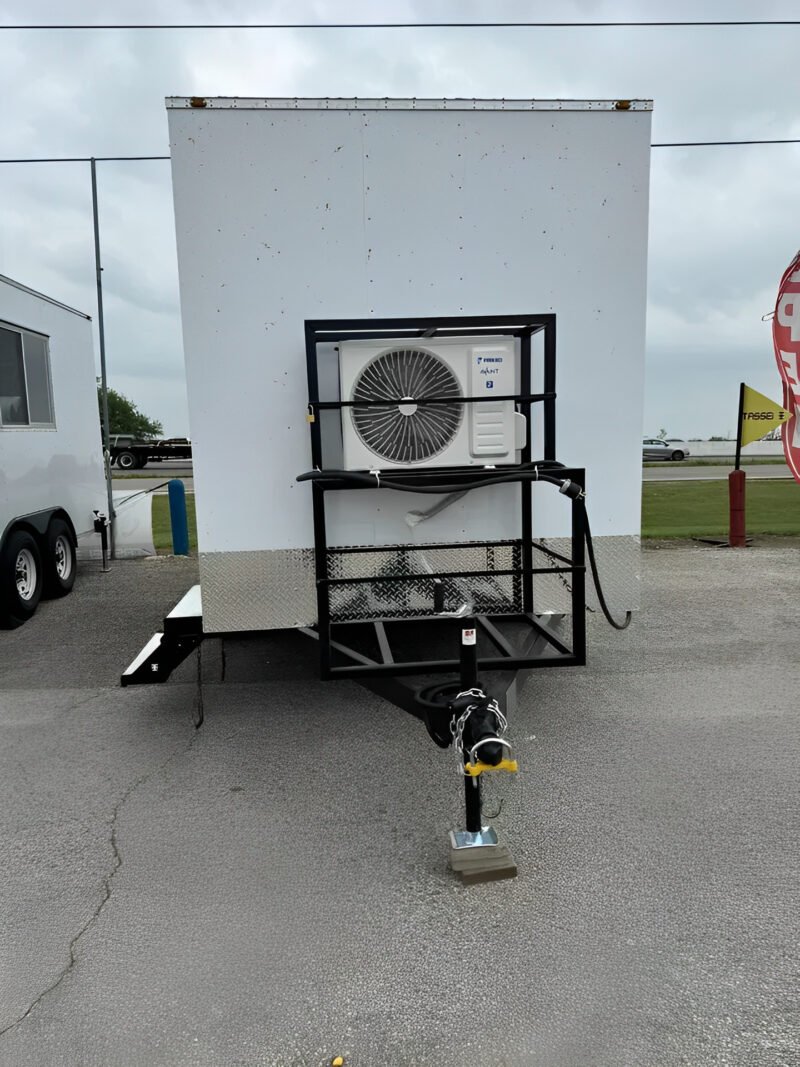7′ x 14′ Upscale 2 Station Portable Restroom Trailer - Image 4