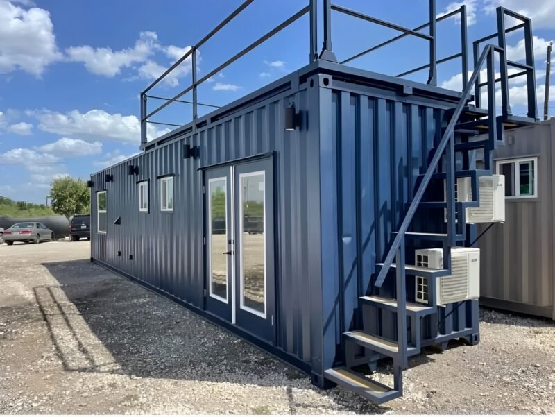 Customized 40ft Shipping Container Made into Luxurious 1 Bedroom.